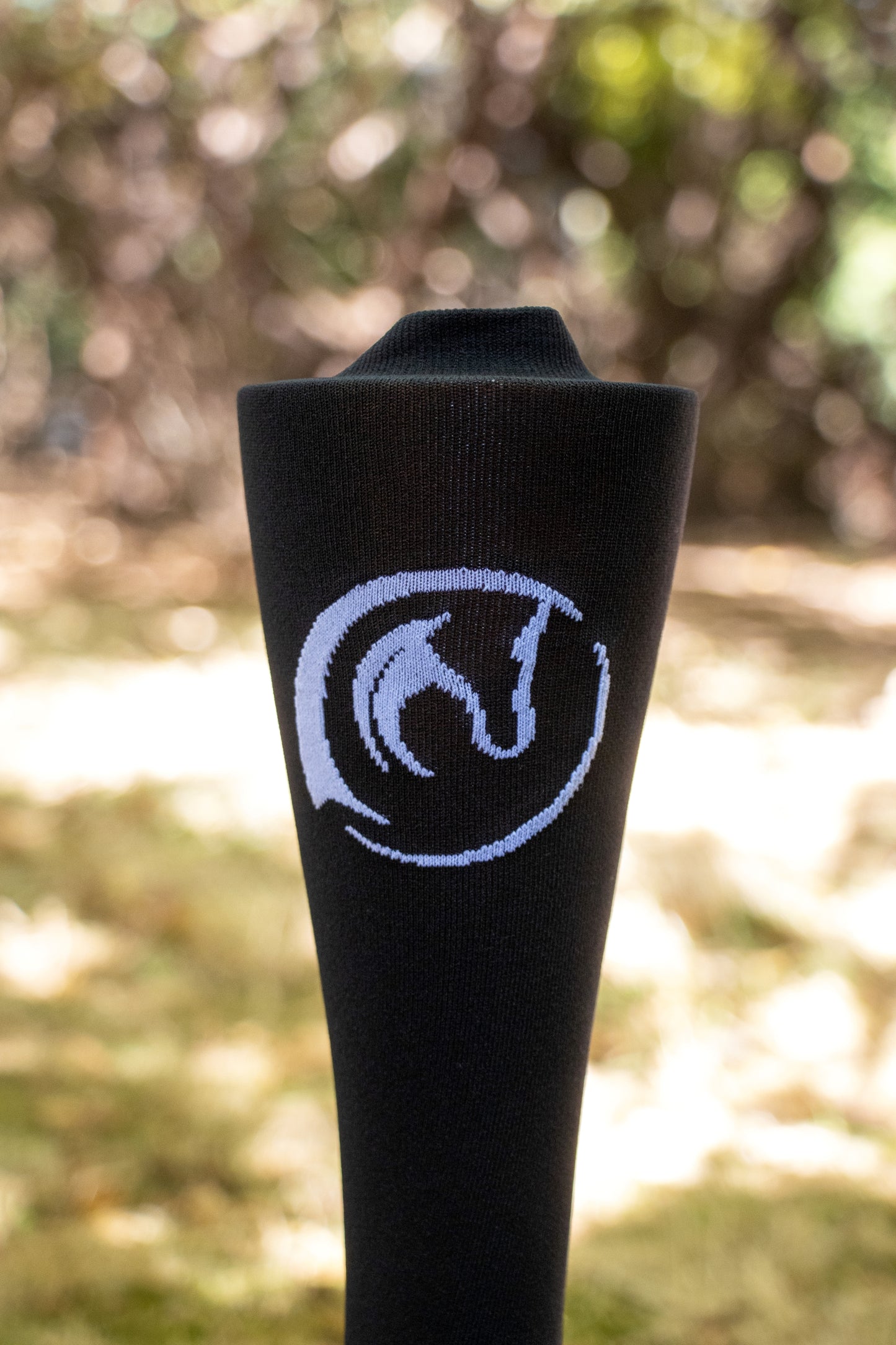 Black Horse Logo Compression Socks