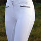Bridget Meryl Fabric Breeches - White RESTOCKED
