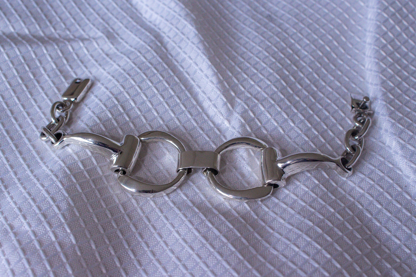 Large Bit Bracelet (Sterling Silver 925)