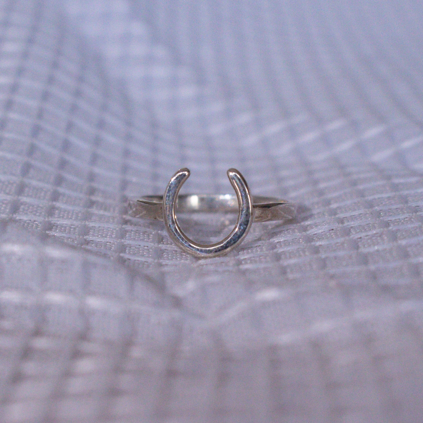 Horse Shoe Ring (Sterling Silver 925)