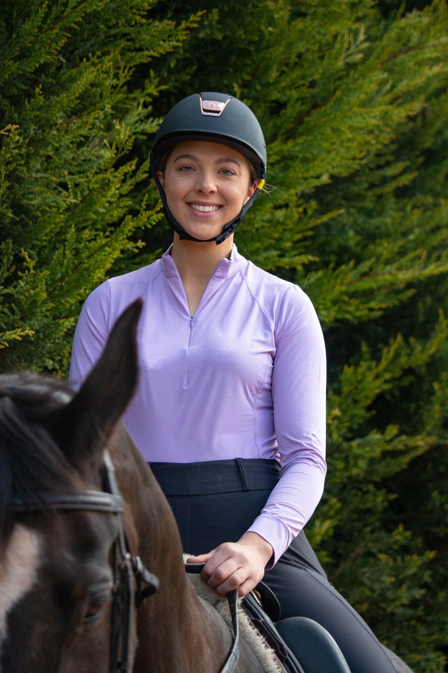 Schooling Cooling Top - Lilac